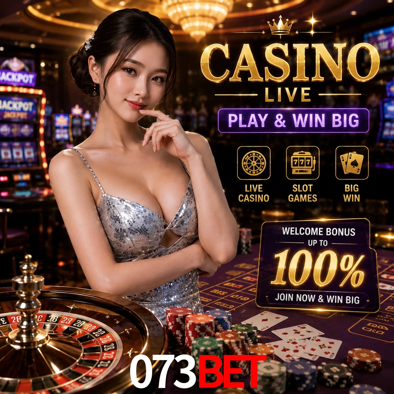 Aplicativo móvel 073bet para iOS e Android